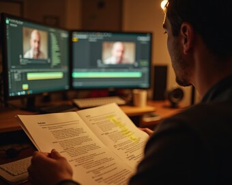 Paper Edit Assistant: Turn Interview Transcripts into a Story Edit, Documentary and Brand Film Toolkit for Claude & ChatGPT, Video Editor