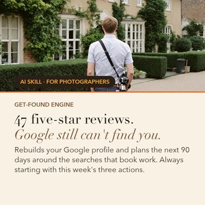 Get-Found Engine: 47 five-star reviews and Google still doesn't know you.