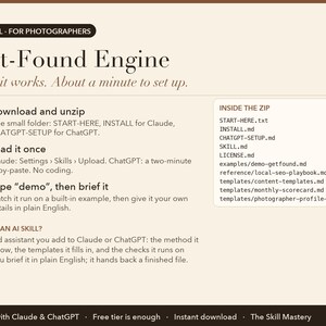 Get-Found Engine: how it works in three steps and what's inside the zip