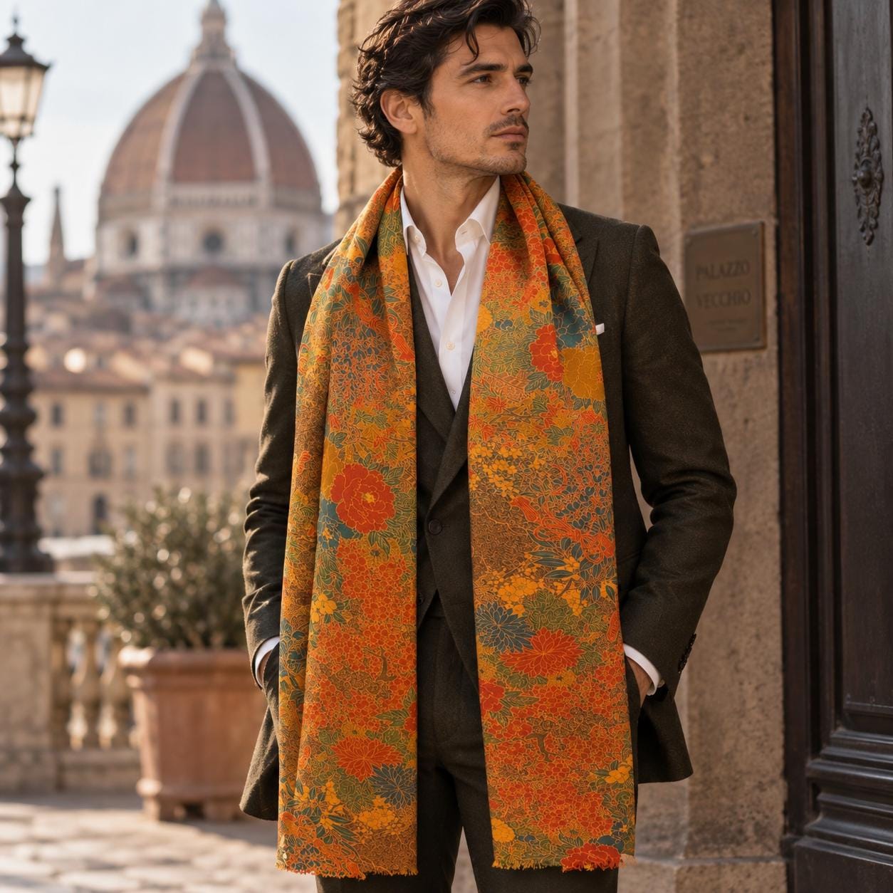 Bellotti silk scarf - Etsy 日本