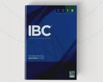 2018 International Building Code | IBC 2018 | Building Construction Code Book | Commercial Building Reference