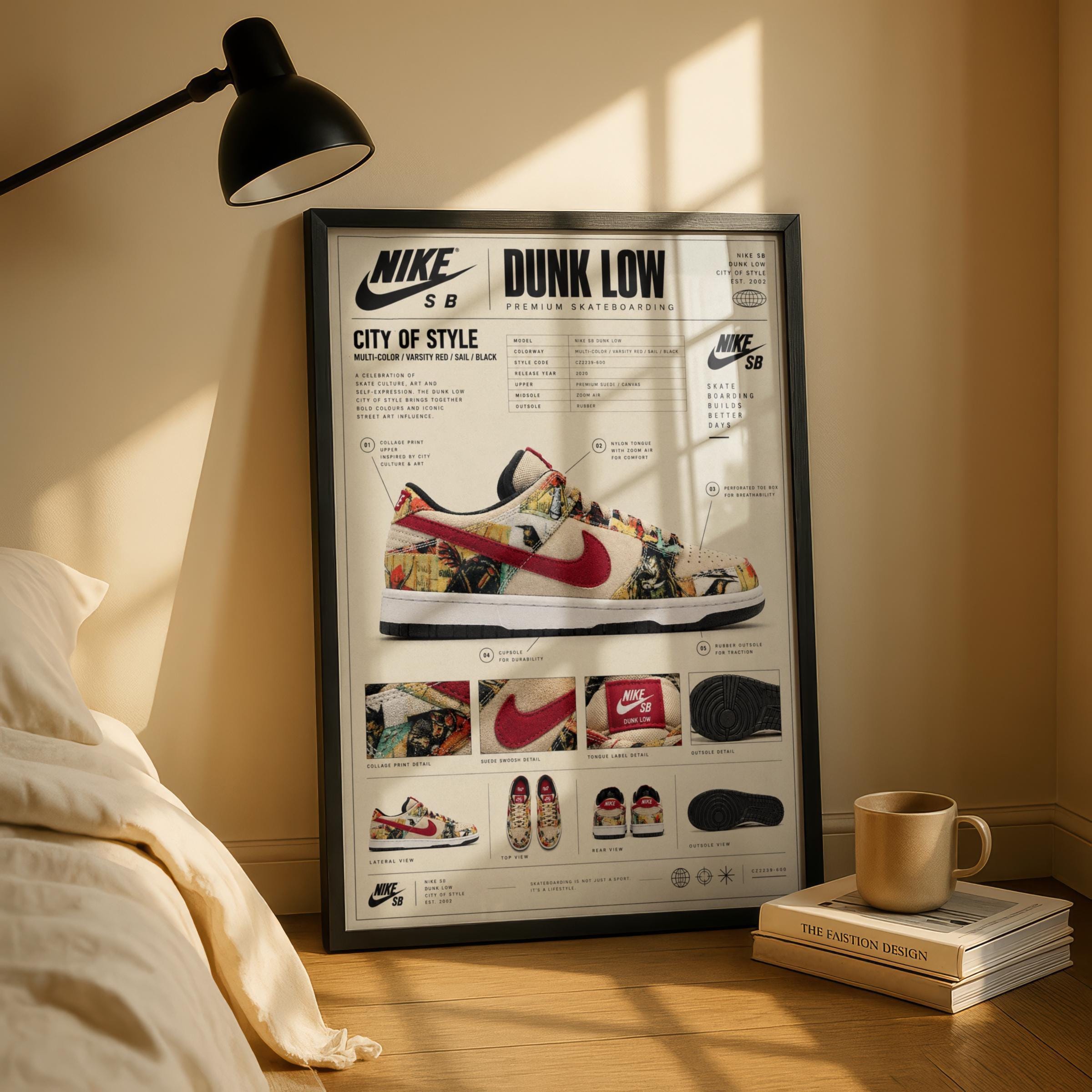 Nike Sb Dunk Poster - Etsy