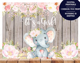 baby shower backdrop ideas girl