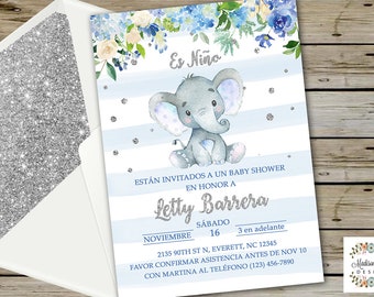 Baby Shower Elefante Etsy