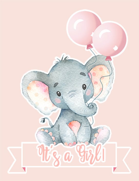 Lindo Elephant Baby Shower Centerpiece O Cake Topper Bebe Etsy