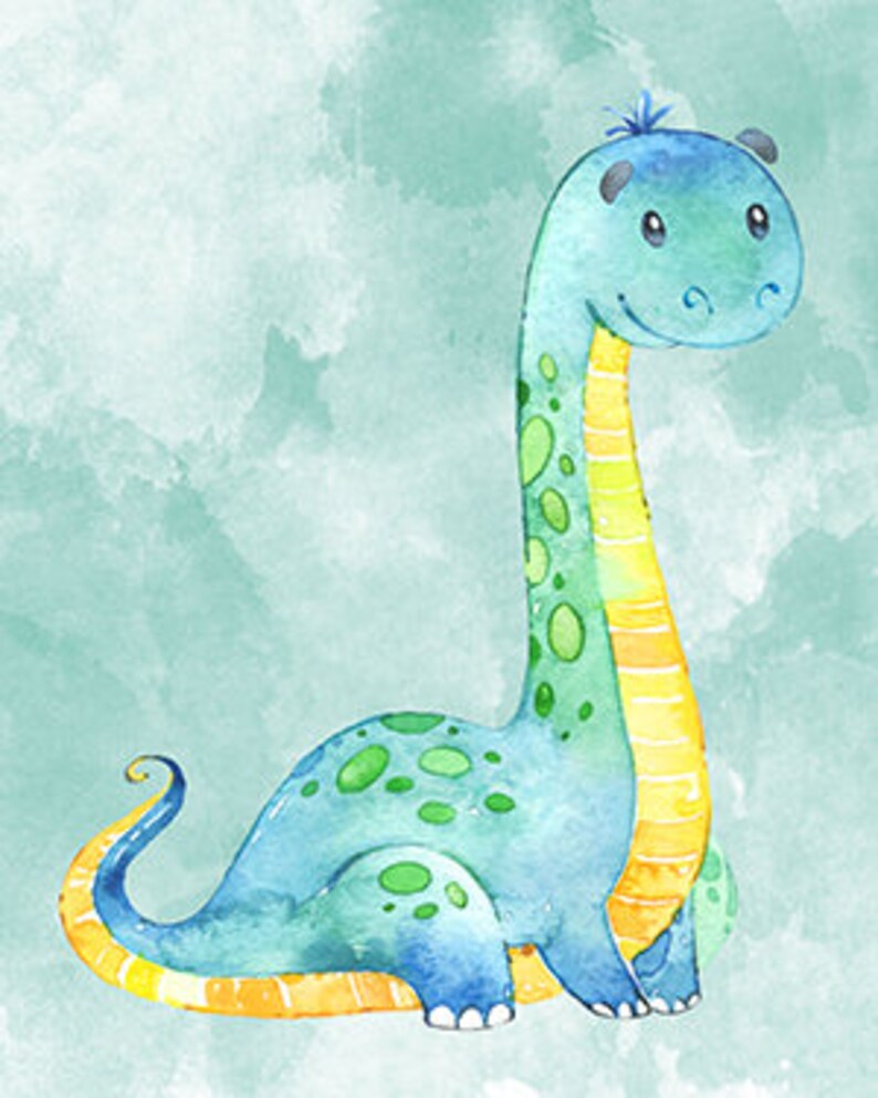 DINOSAURS Baby Boy WALL ART Baby Dinosaurs Wall Art Boy Wall Etsy