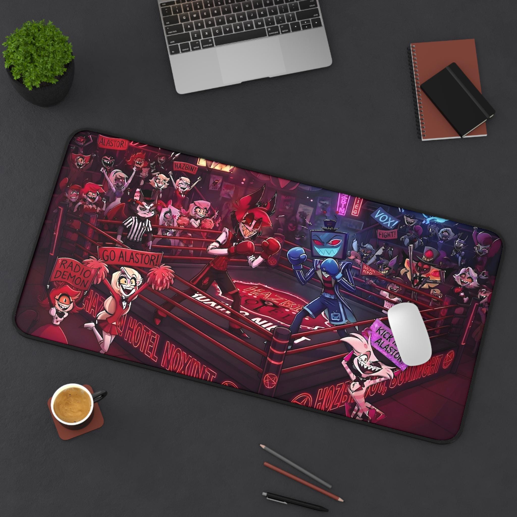 Hazbin Alastor Playmat - Etsy