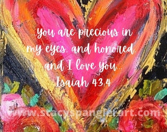 Heart Scripture digital download