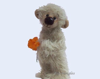 Naaipatroon voor de Arnold teddybeer van pcbangles. Gedrukt patroon.
