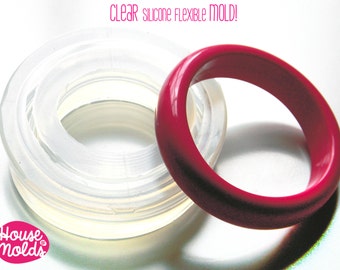 Oval Bangle Clear Rubber mold,bangle maker mold
