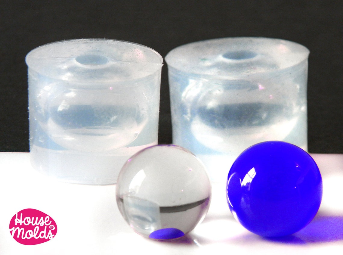 10 mm Balls Clear Molds Molds for 10 mm 2 resin Balls2 Etsy