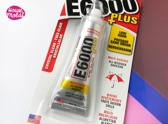 E6000 PLUS Clear Jewelry Glue 26.6 ml- tube-perfect for jewelry