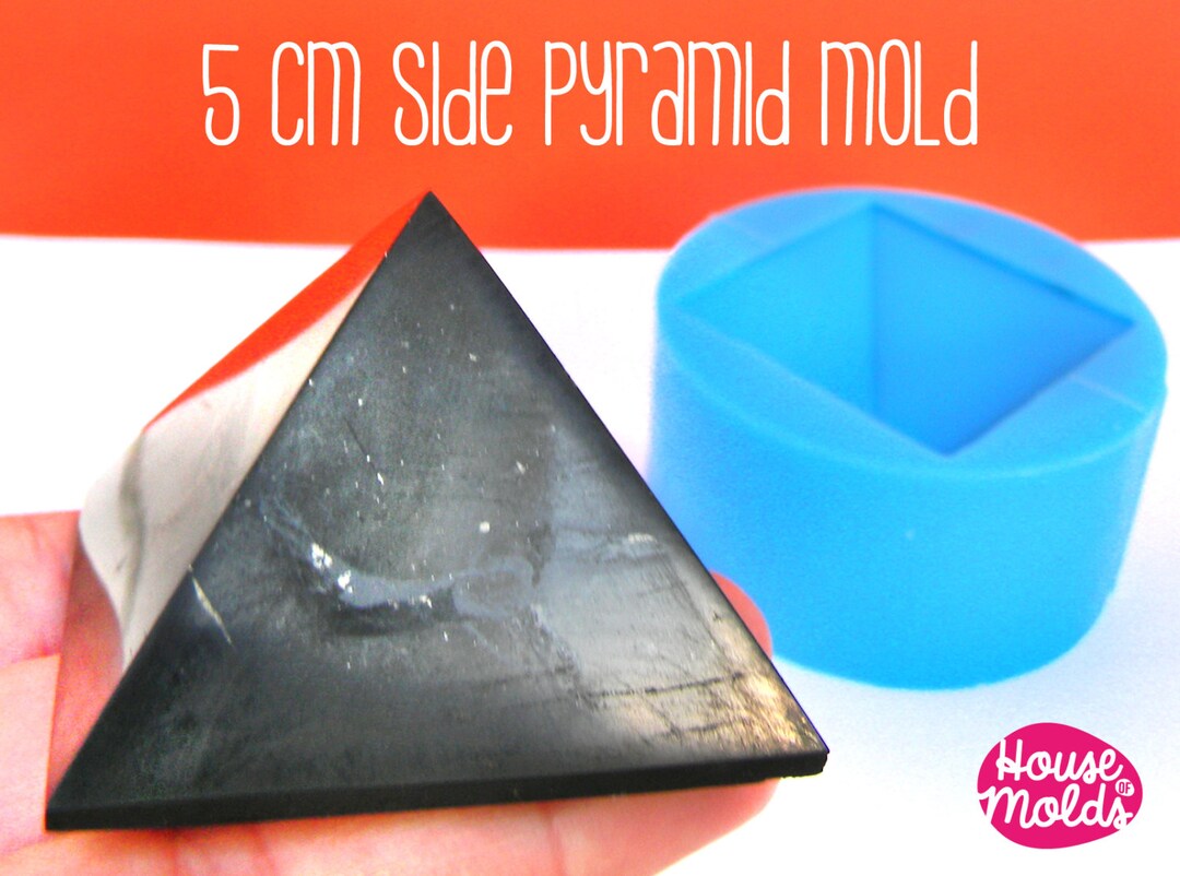 5 Cm X Side Pyramid mold for 3D Pyramid From House of Molds Etsy
