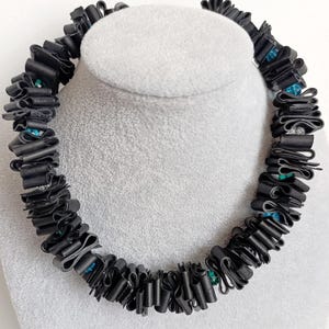 Bike tube necklace