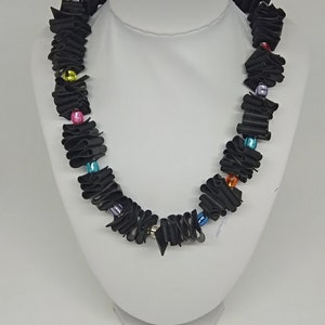 Upcycled inner bike tube Necklace