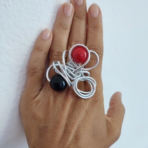 Wire wrapped ring