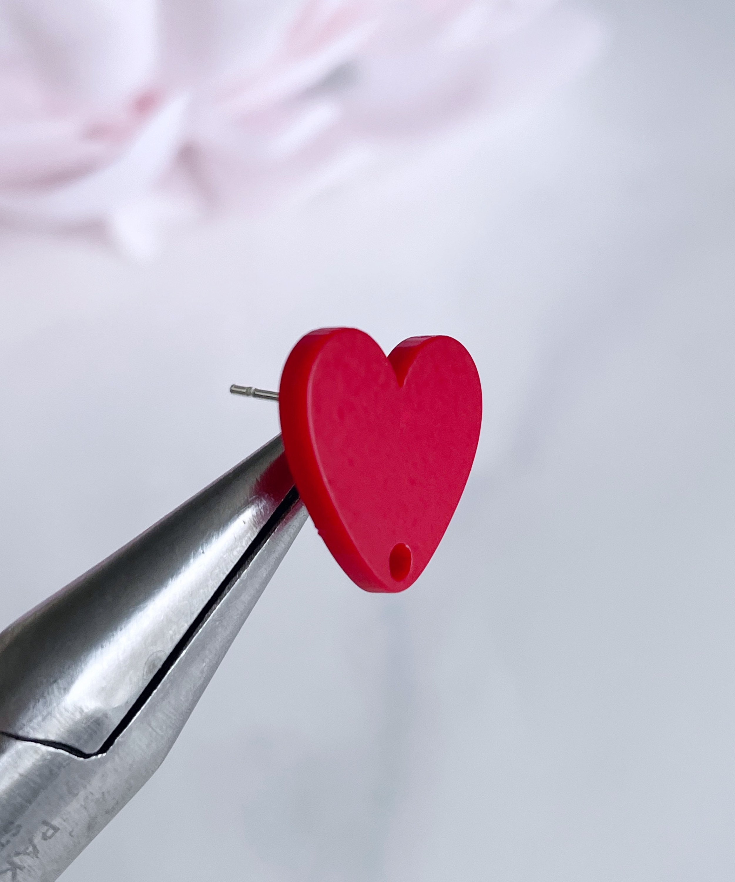 JewelryPalace Cuore Of Ocean 3.8ct Sintetico Rosso Rubino Amore Eterno Halo Stud Orecchini 925 Sterling Argento