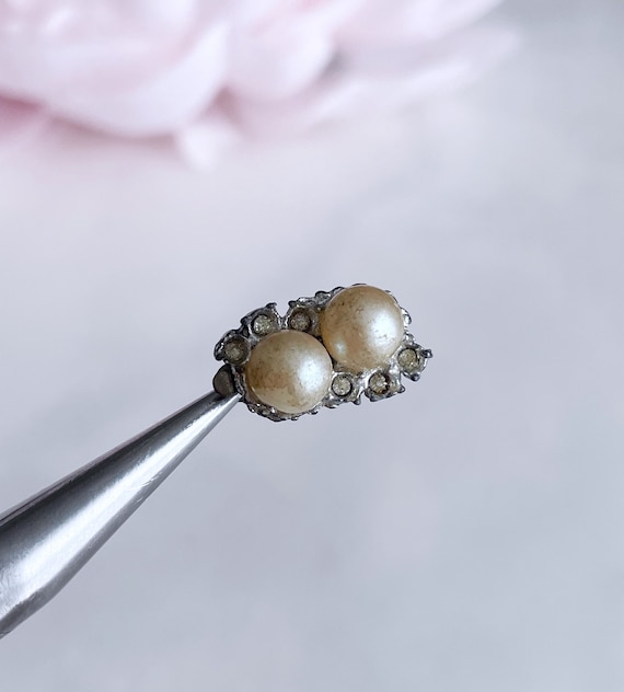 Ancienne Boîte De Perles Et Fermoirs - Occasion, Lot Complet Avec Rab De Perles, Parfait Pour Création Bijoux