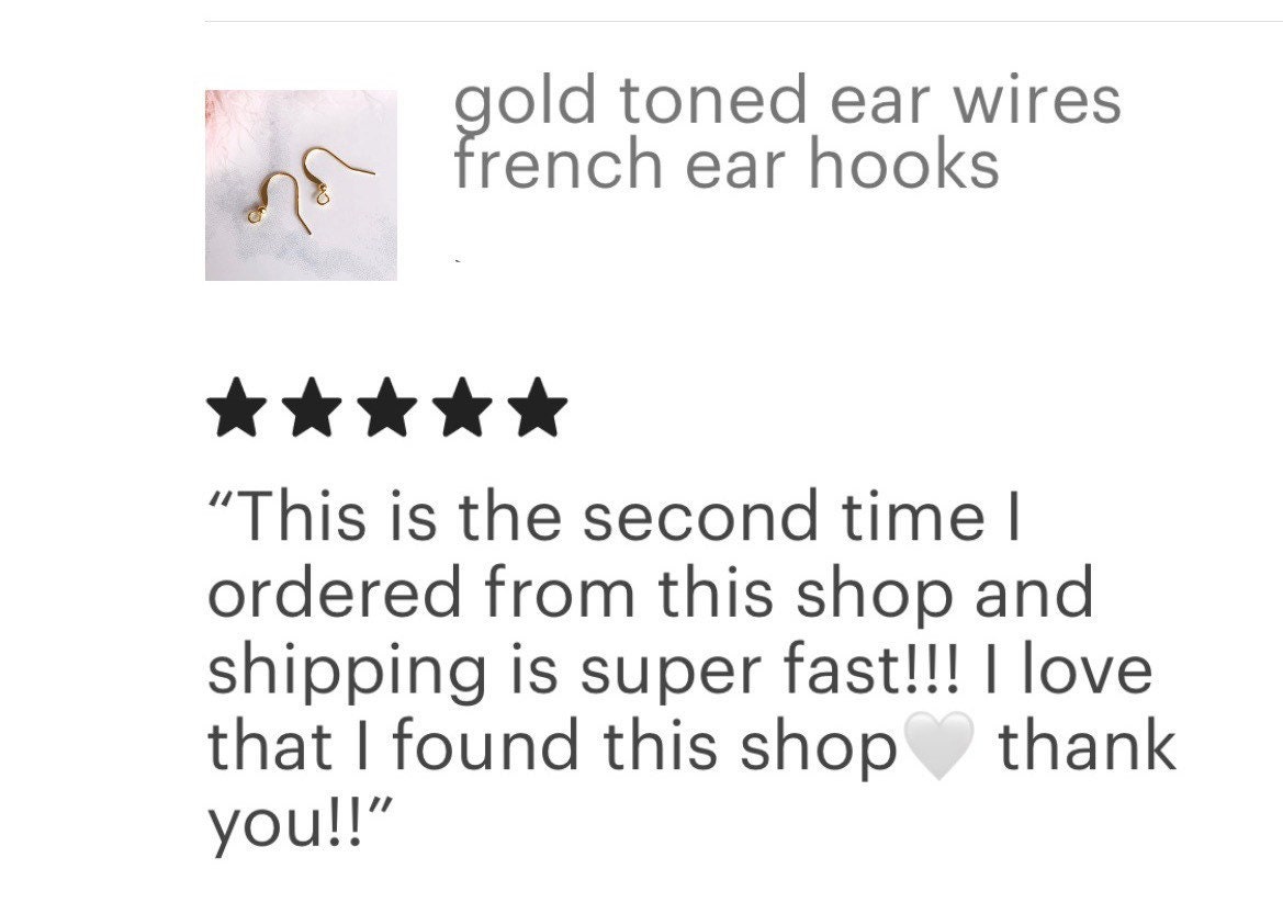 Gold Toned Ear Wires French Ear Hooks Brass Fish Hook Earring Wires Bulk  Earring Supplies X 30 Pcs -  Canada