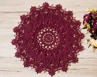 Large crochet doily