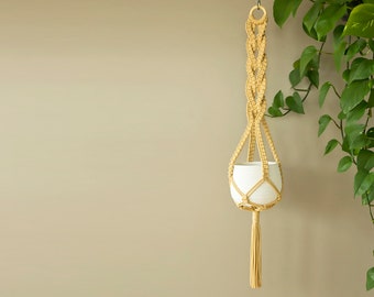 Gardening Gift - Hanging planter - Macrame plant hanger