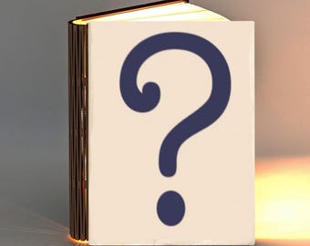 Create Your Own Magic Book Reading Light