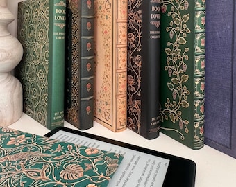 eReader and Kindle Case for Kindle Paperhwite, Colorsoft, Oasis, Kobo Clara, Libra. Universal Hardback Book Covers