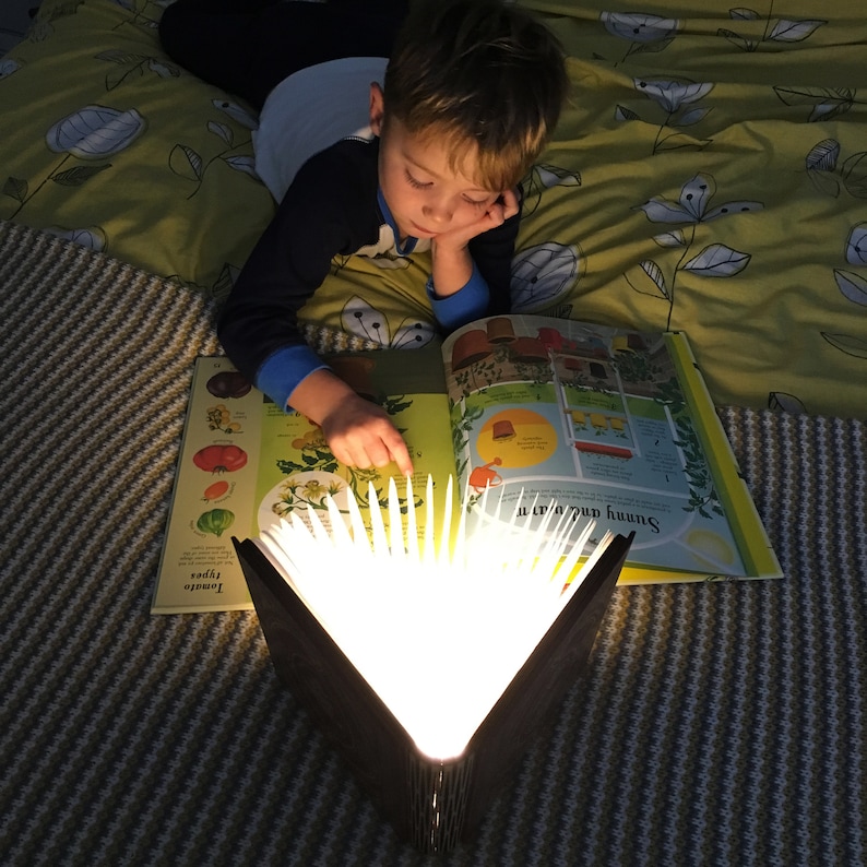 Magic Book of Spells Portable Reading Light with Various Exclusive Book Designs image 3