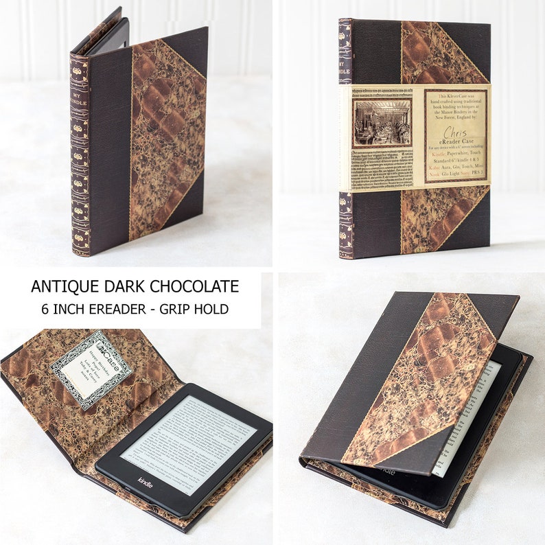 KleverCase Universal Kindle and eReader or Tablet Case with Classic Antique Book Covers imagen 6