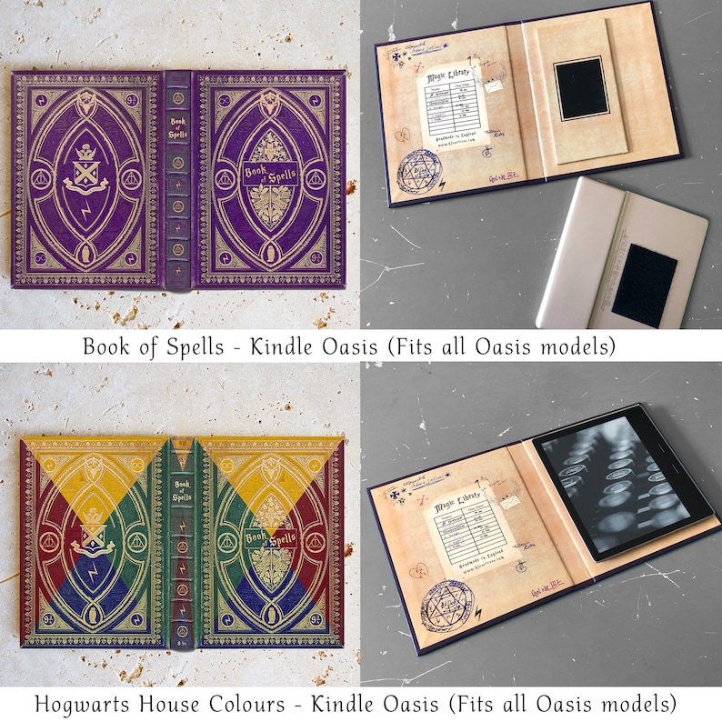 KleverCase Kindle Oasis Case with various Iconic Book Cover Designs. image 6