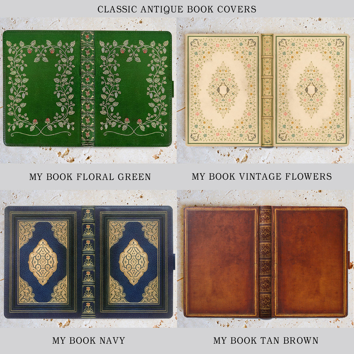 KleverCase Book Look eReader Case for Kindle Colorsoft, Paperwhite, Kobo, Storytel and more.