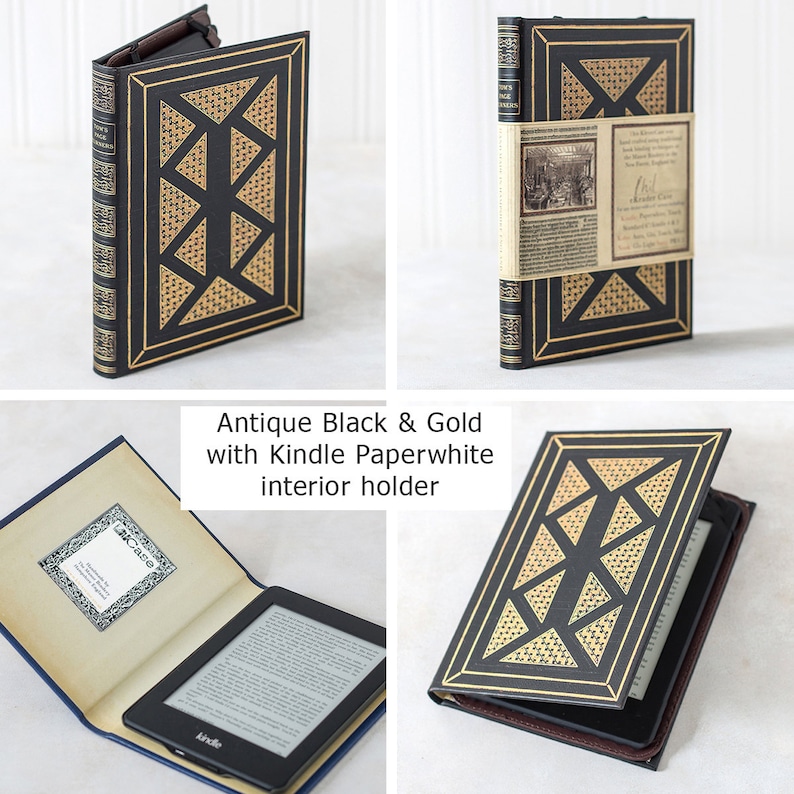 KleverCase Universal Kindle and eReader or Tablet Case with Classic Antique Book Covers zdjęcie 5