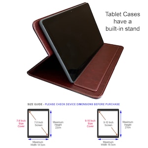 KleverCase Universal 7 bis 10 Zoll iPad, Kindle Fire und Tablet Buchhülle Hüllen. Verschiedene kultige Buchumschlag-Designs. Bild 3
