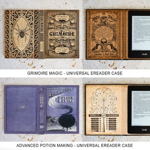 Klevercase Universal Kindle Paperwhite and eReader Case with Hardback Book Cover for Book Lovers zdjęcie 3