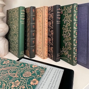 Kindle Paperwhite Case Hardback Book Cover, Colorsoft Case, Kobo Libra Case, Personalised Ereader Cover, Book Lover Gift, Reader Gift