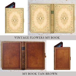 KleverCase Universal iPad and Kindle Fire or Tablet Case with Faux Leather Book Covers image 6