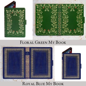 KleverCase Universal iPad and Kindle Fire or Tablet Case with Faux Leather Book Covers image 2