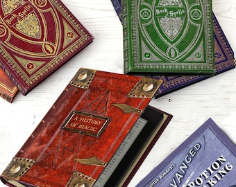 KleverCase Universal Kindle and ereader or Tablet Case with Various Magic and Hogwarts Inspired Book Cover Designs.