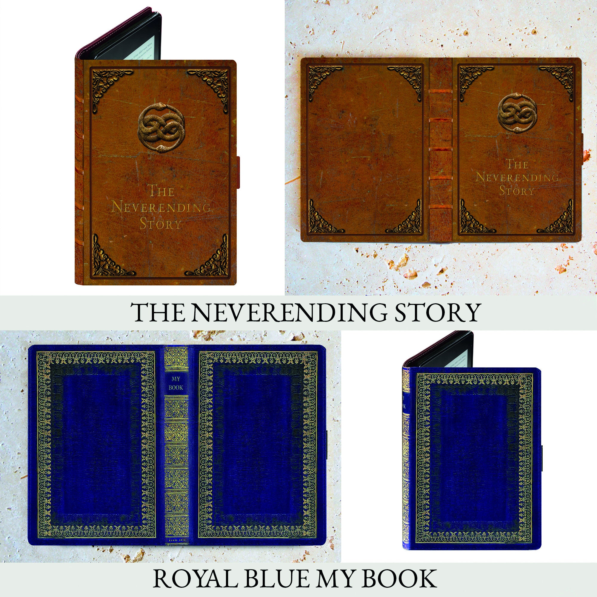 Royal Blue Imitation Leather Book Binding Cloth Bookcover - Temu