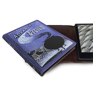 KleverCase Advanced Potion Making Classic Book Look eReader Cover for Kindle Colorsoft, Paperwhite, Kobo, Storytel and more.