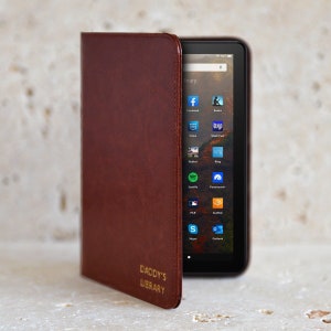 KleverCase Étui universel personnalisé pour tablette de 7 à 10 pouces avec revêtement en similicuir respectueux de l'environnement