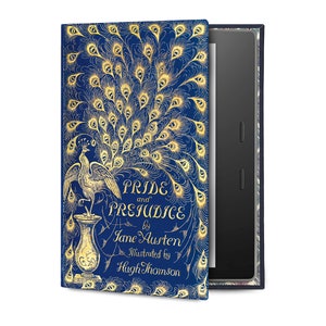 Klevercase Universal Kindle and eReader or Tablet Case with Jane Austen Pride and Prejudice Book Cover Design image 1