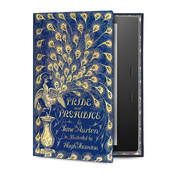 Klevercase Universal Kindle and Ereader or Tablet Case With Jane Austen  Pride and Prejudice Book Cover Design 