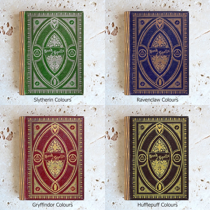 Magic Book of Spells Portable Reading Light with Various Exclusive Book Designs image 4