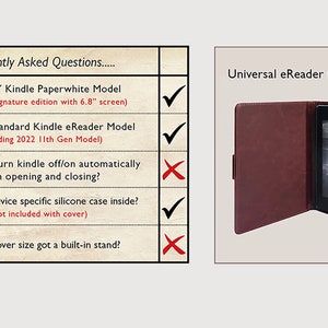 Étui universel KleverCase pour Kindle et liseuse avec couvertures de livres classiques de luxe en similicuir. Divers modèles de couvertures de livres emblématiques. image 9