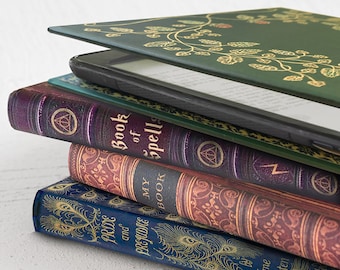 KleverCase Universal Kindle and eReader or Tablet Case with Various Iconic Hardback Book Cover Designs.