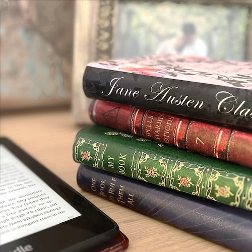 leerling Ideaal Laster Kindle & Ereader Case With Luxury Faux Leather Classic Book - Etsy