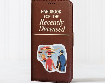 KleverCase iPhone and Samsung Phone Case with Handbook for The Recently Deceased Book Cover