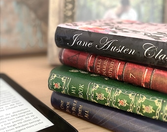 KleverCase パーソナライズ Kindle Oasis ケース、ハードカバー