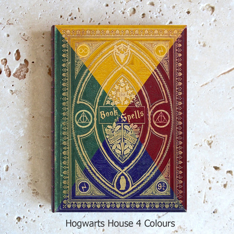 Magic Book of Spells Portable Reading Light with Various Exclusive Book Designs image 7